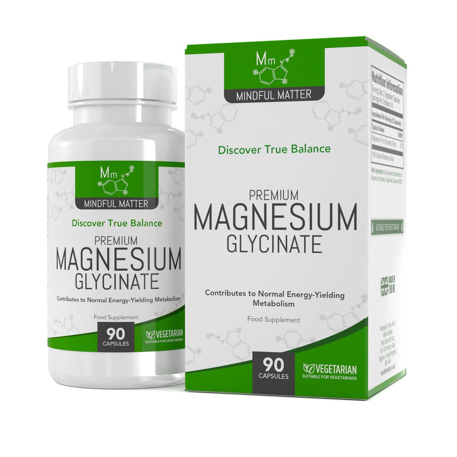 Magnesium Glycinate - For Stress & Calm